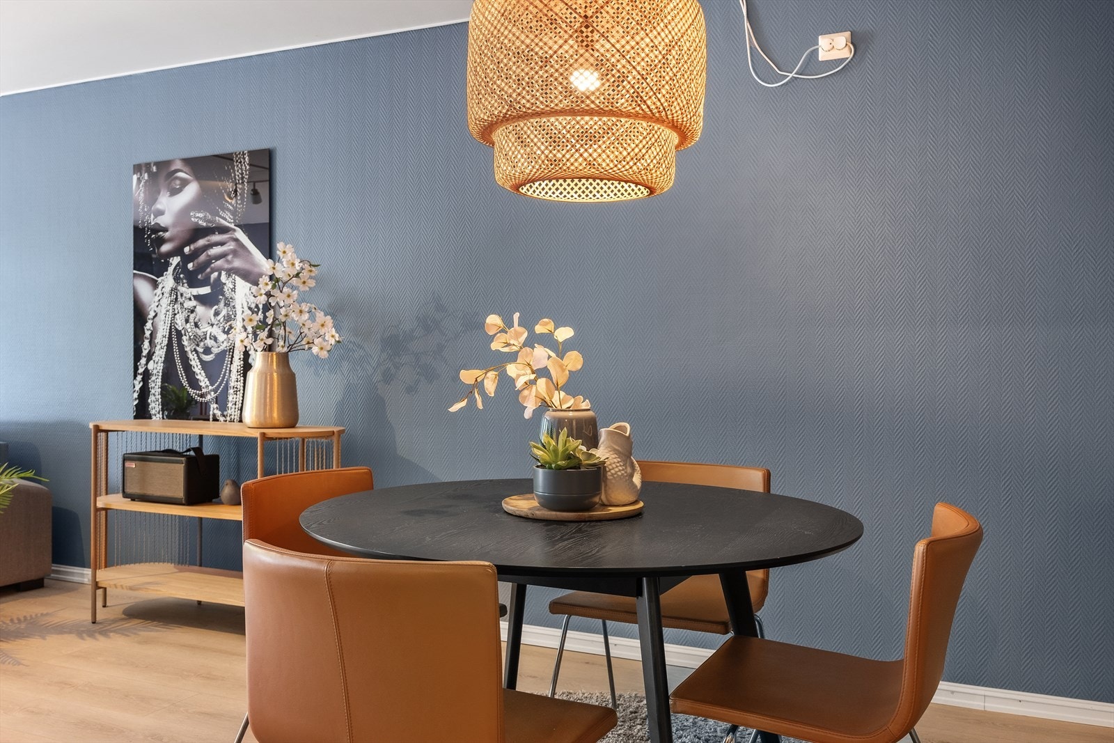 Detalj fra spisestuen Galleribilde