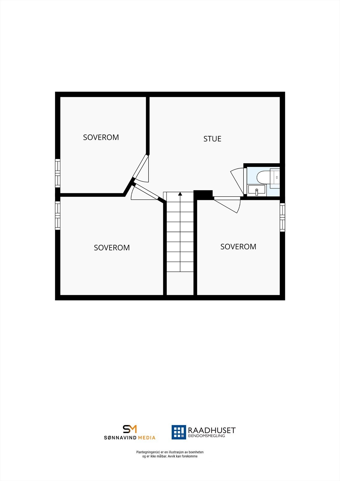 2D Plantegning | 2. Etasje Galleribilde