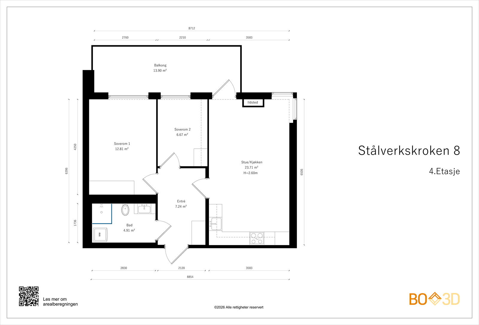 Plantegning. Galleribilde