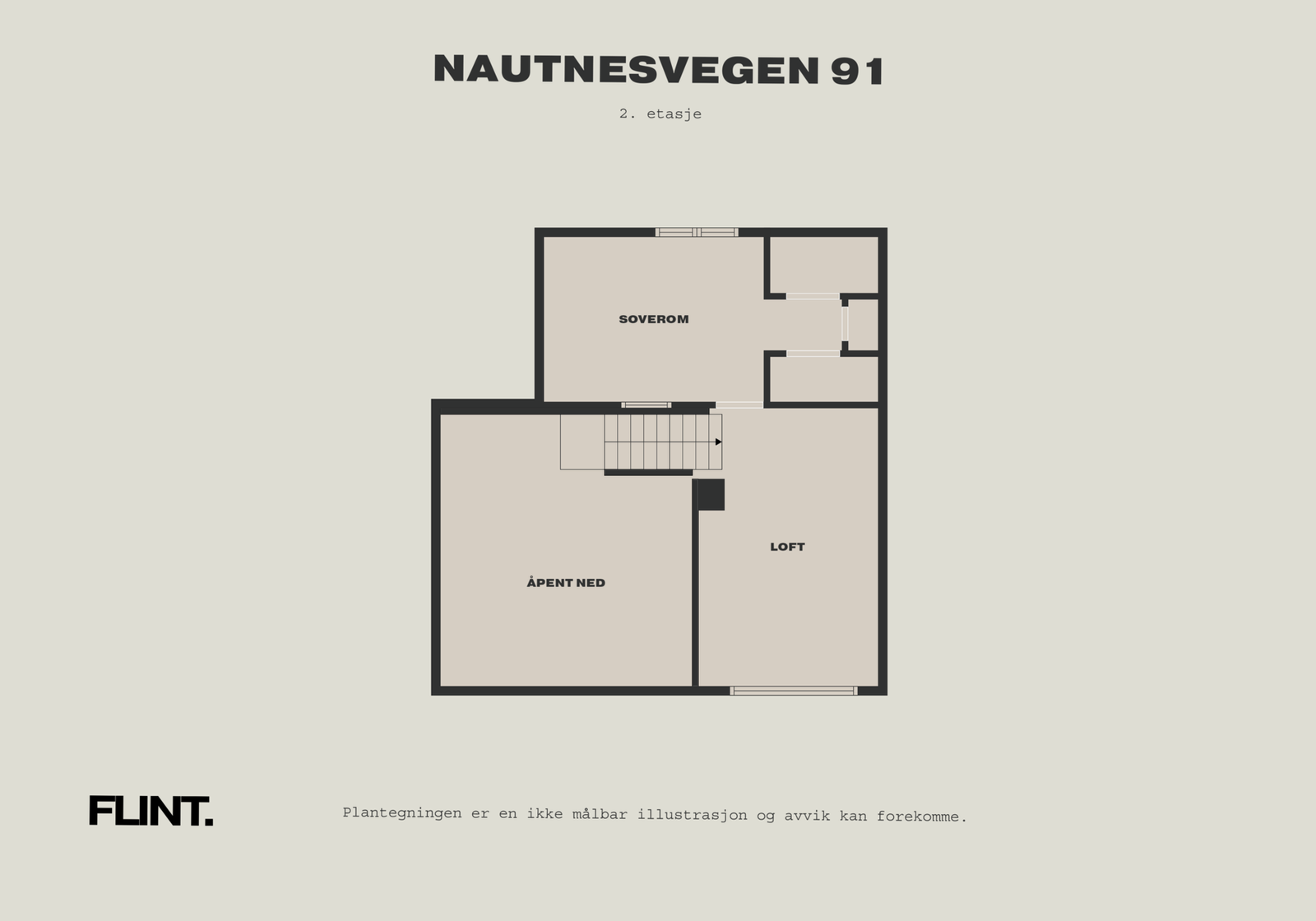 Plantegning 2.etasje Galleribilde