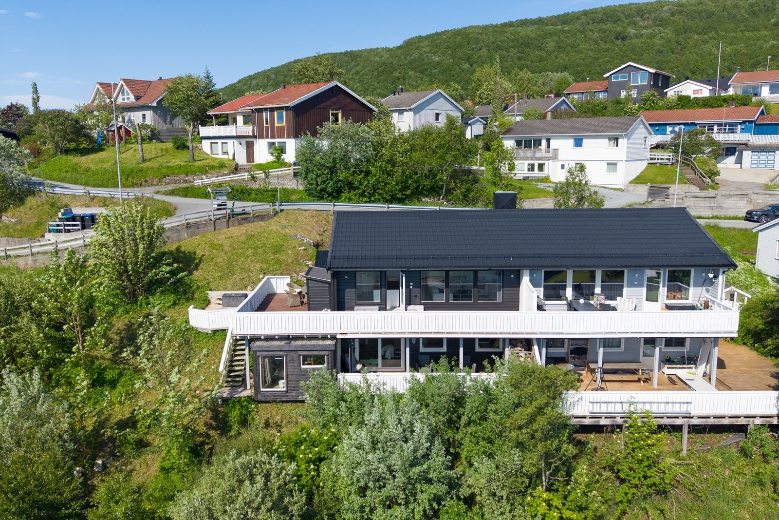 Dronefoto Galleribilde