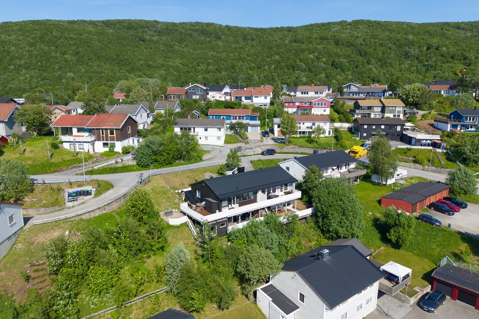 Dronefoto Galleribilde