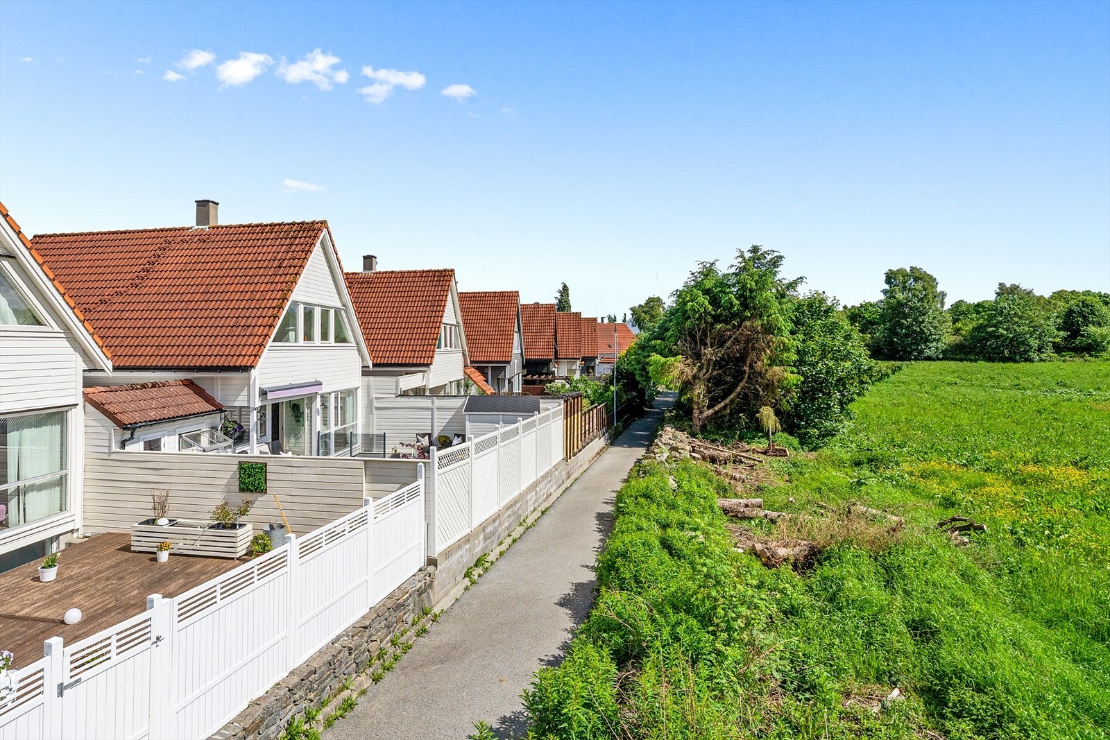 Boligen grenser mot friområde Galleribilde