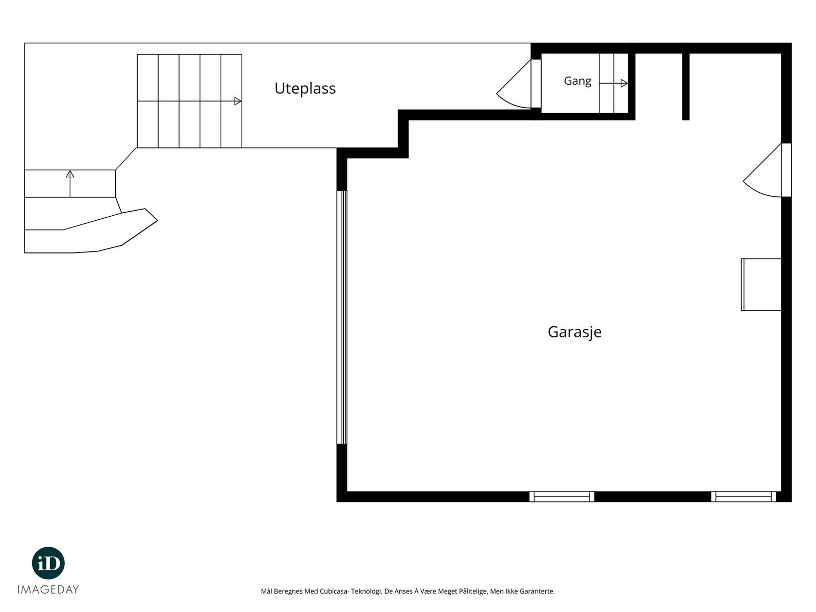 Plantegning - Garasje Galleribilde