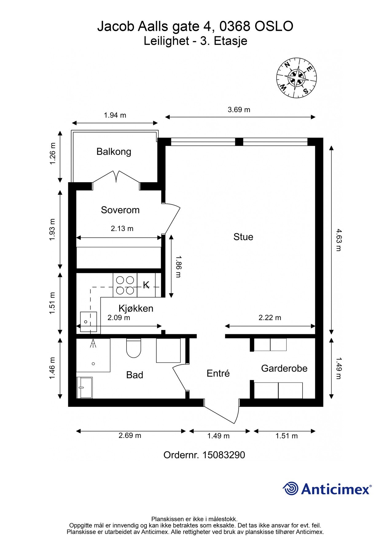 Planløsning. Galleribilde