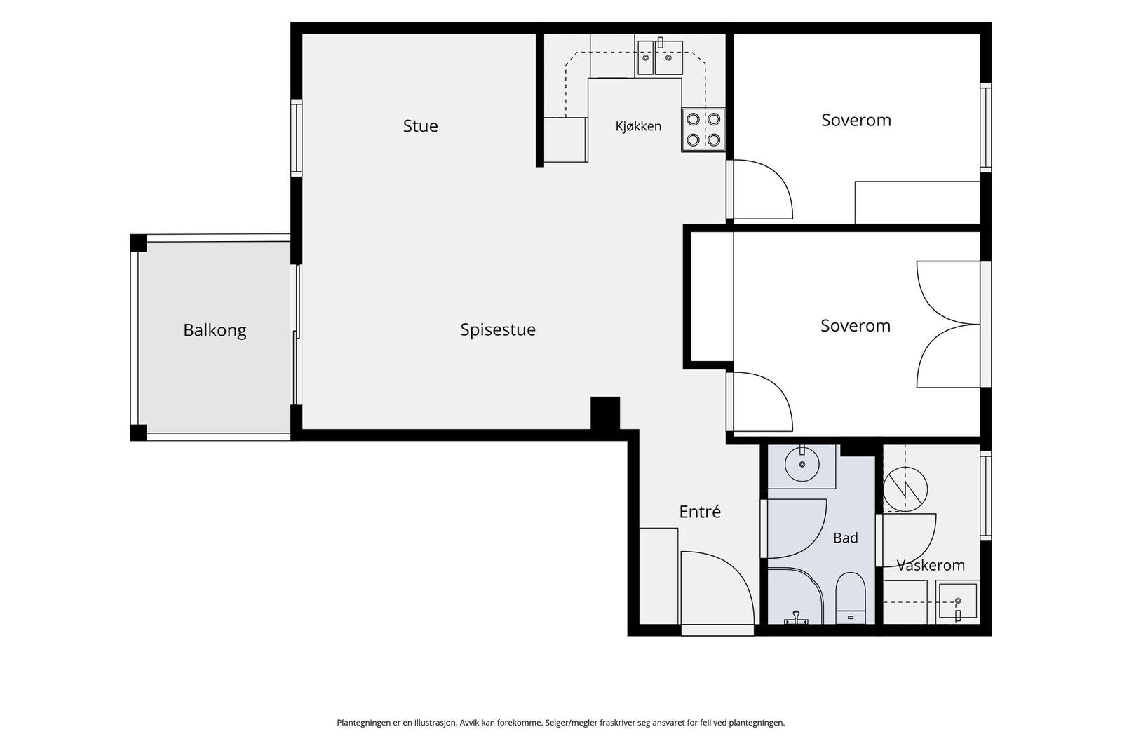 Plantegning - 2. etg Galleribilde