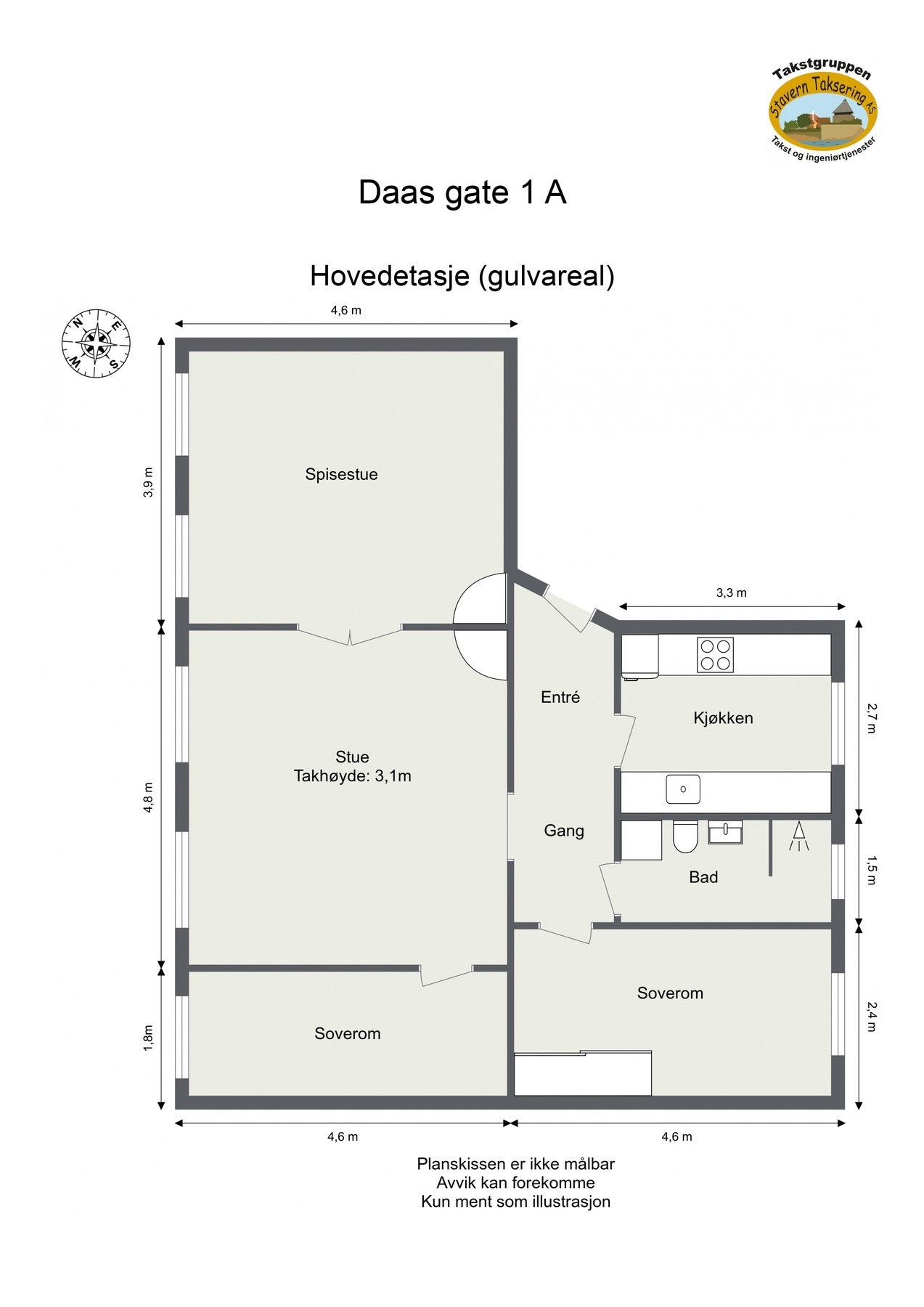 Plantegning. Galleribilde