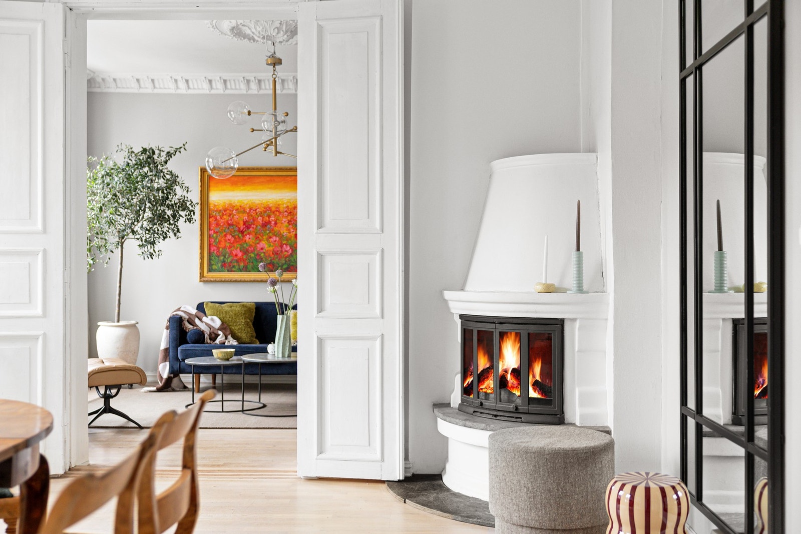 Flott peis - perfekt for kalde høst- og vinterkvelder. Galleribilde