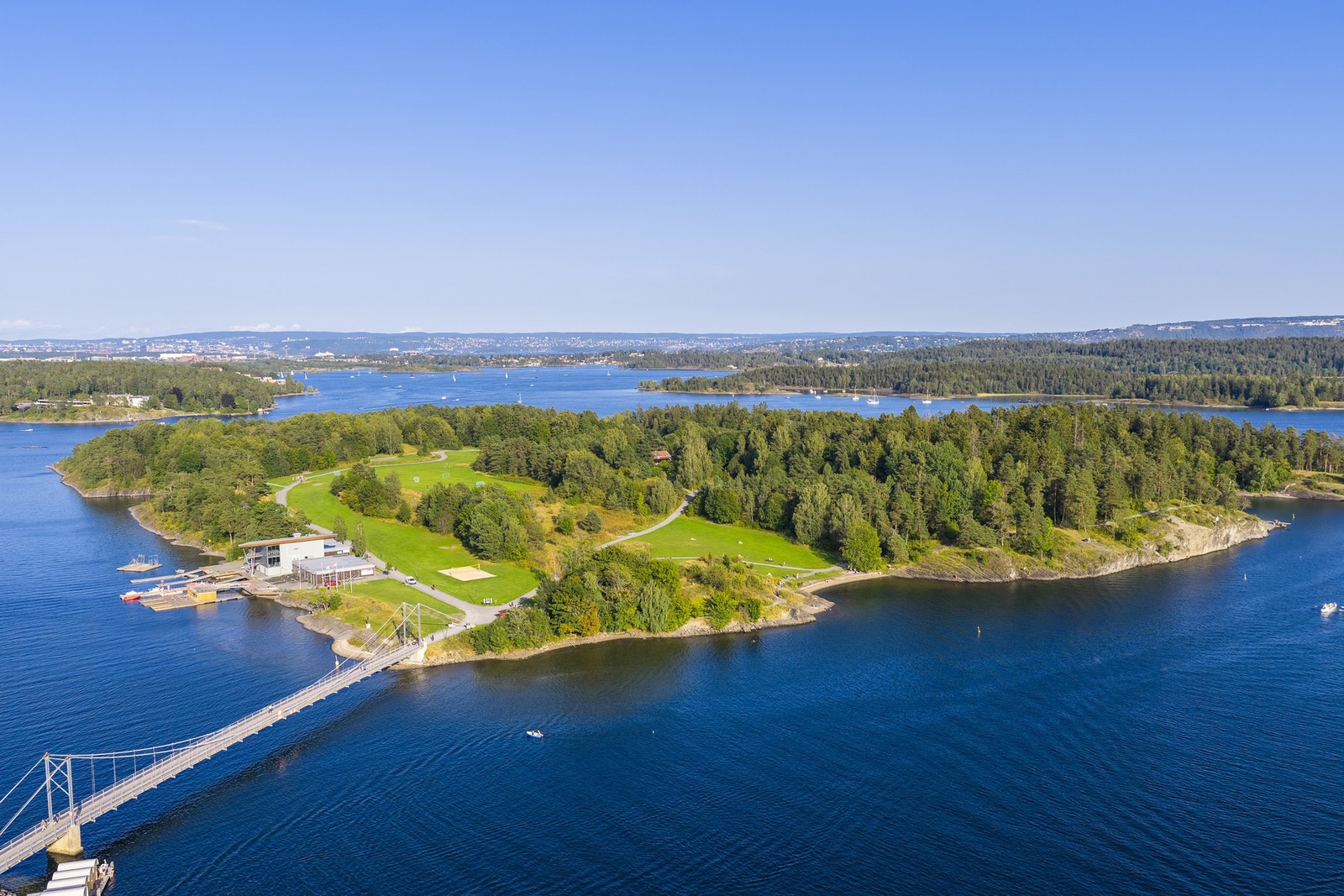 Fra Kadettangen til idylliske Kalvøya. Galleribilde