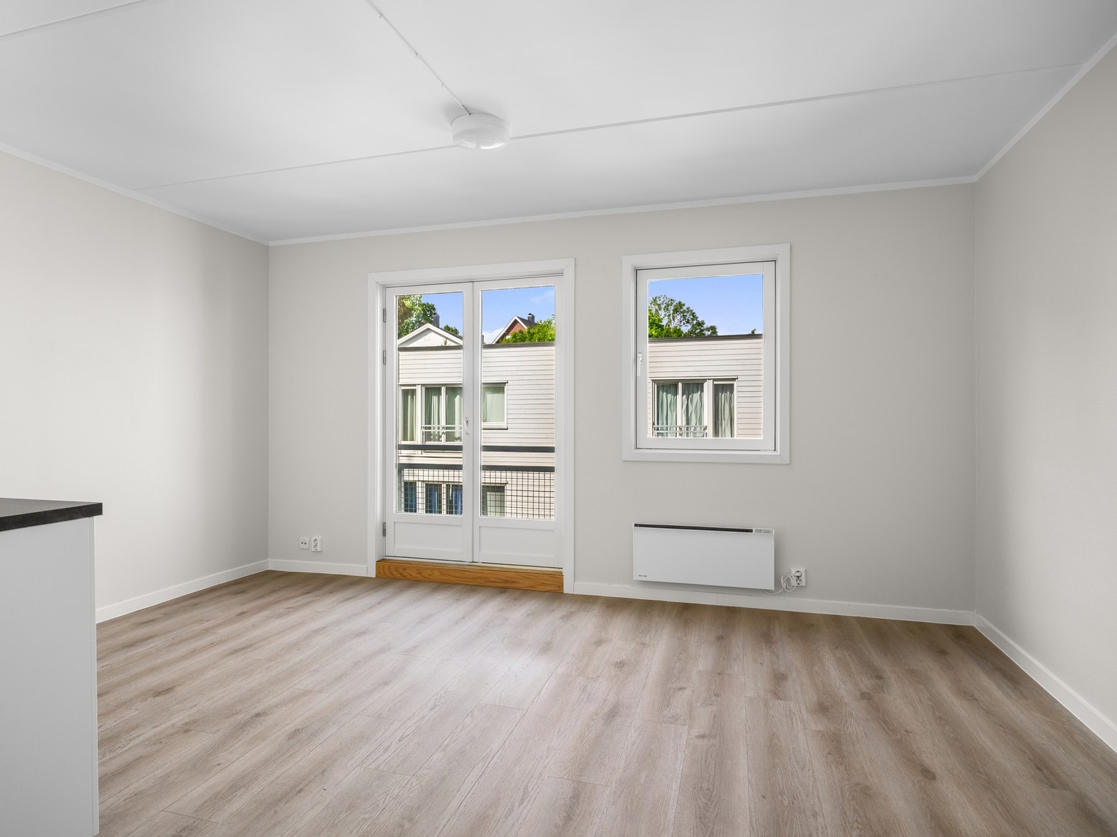 Leiligheten har gode innvendige lysforhold. Galleribilde
