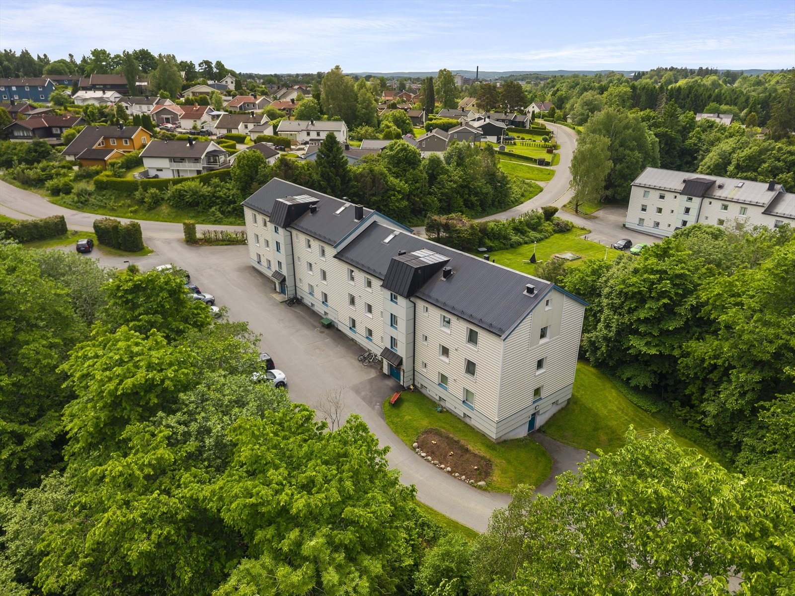 Dronefoto Galleribilde