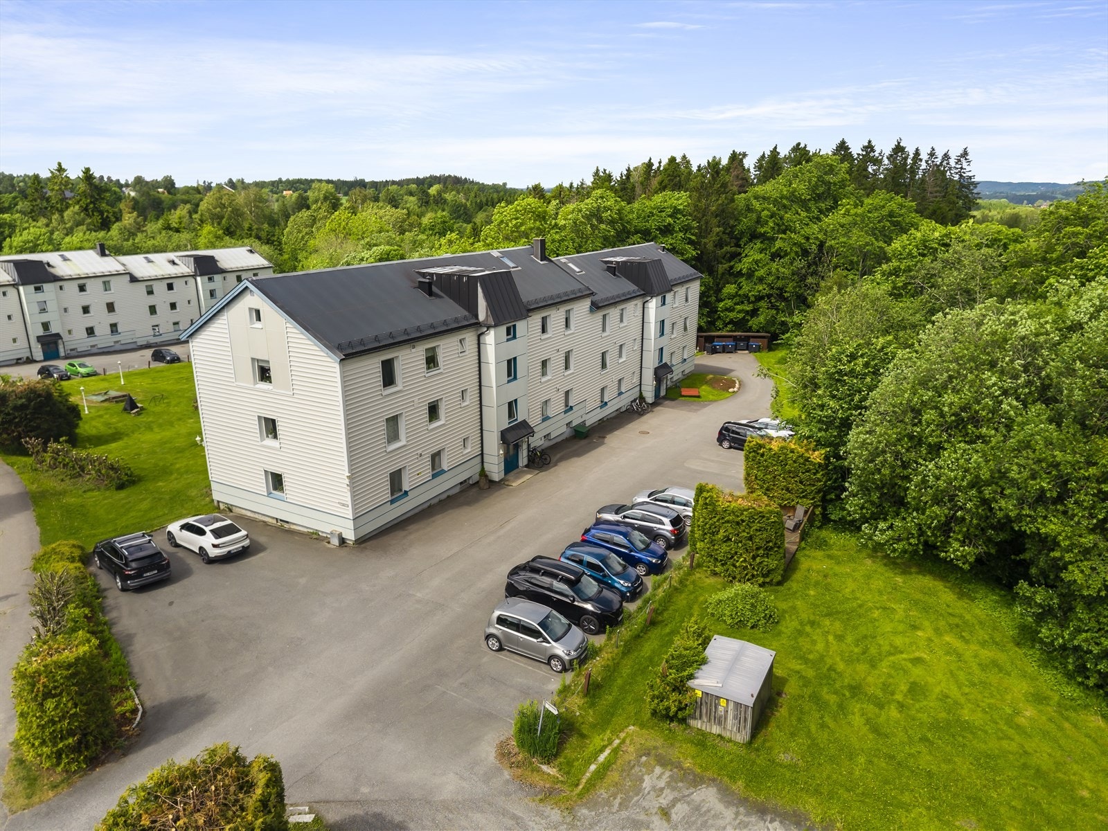 Dronefoto Galleribilde