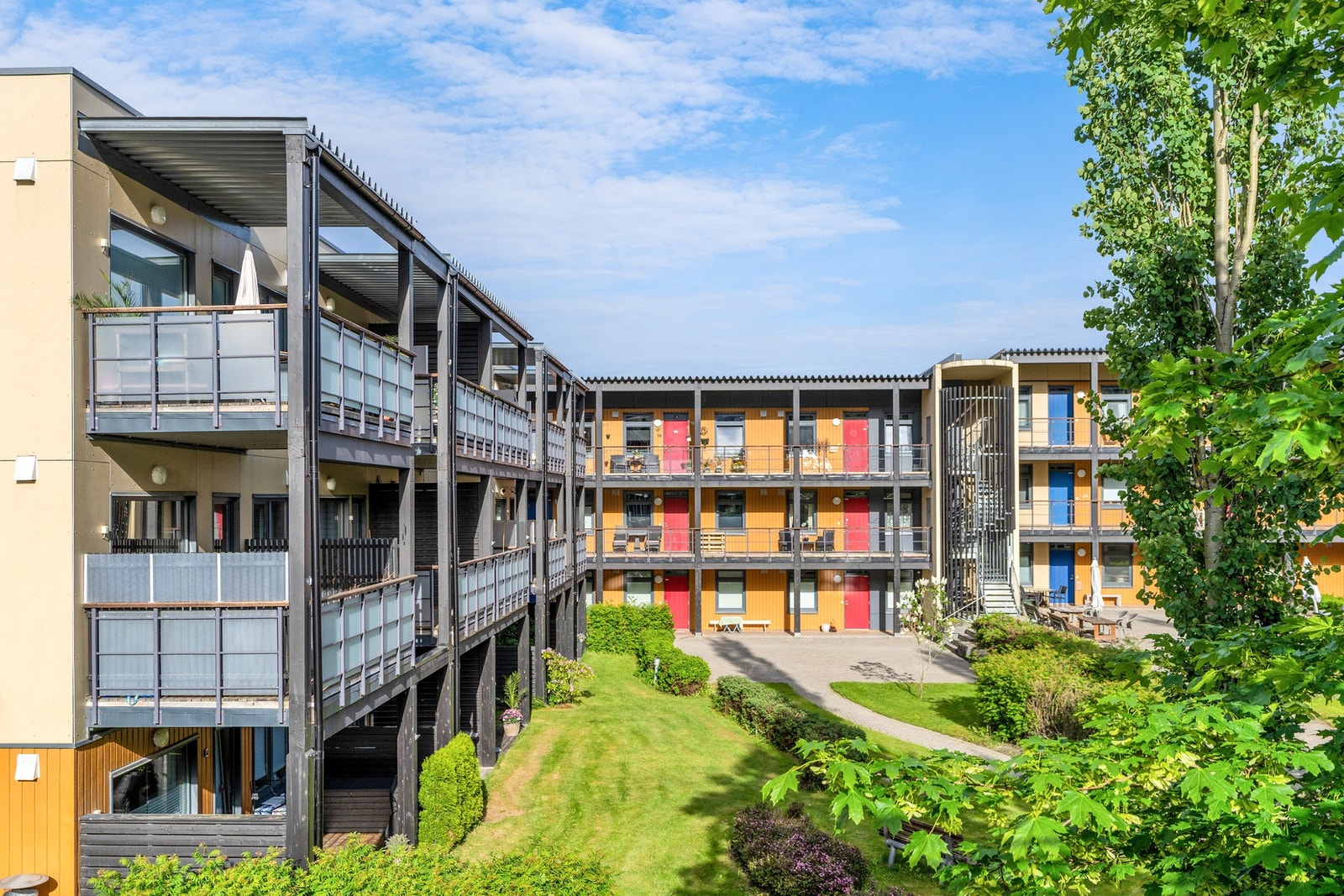 Sameiet disponerer også et felles treningsrom for beboerne i sameiet. Galleribilde