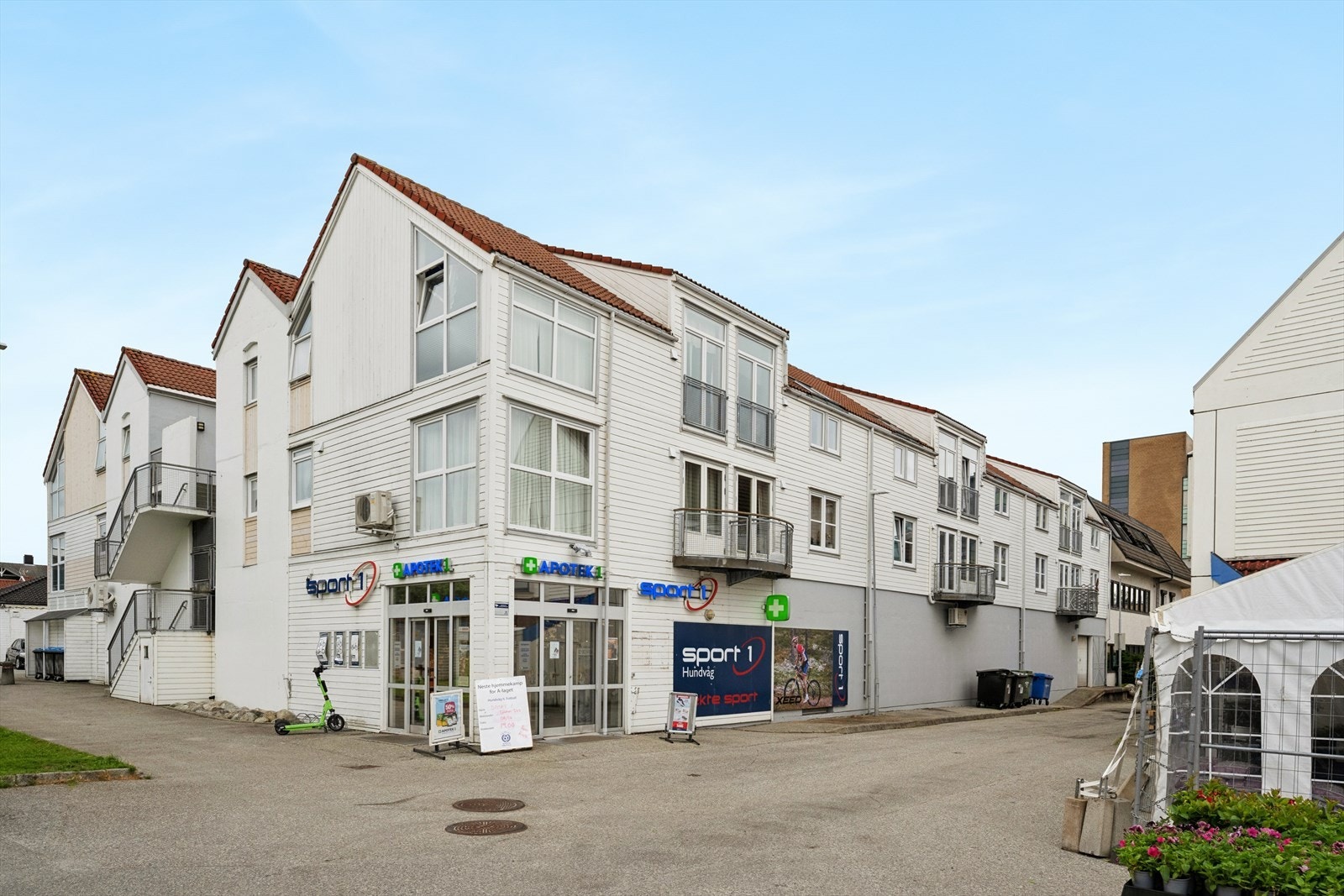 Her bor du sentralt med alt en kunne trenge innenfor gåavstand. Galleribilde