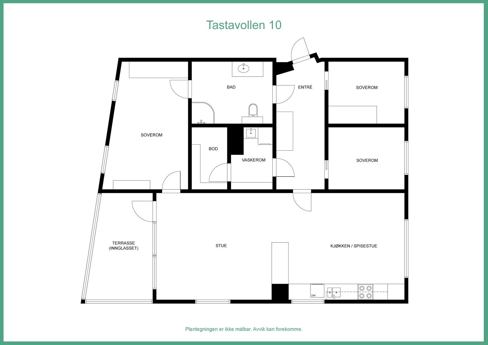 Praktisk planløsning Galleribilde