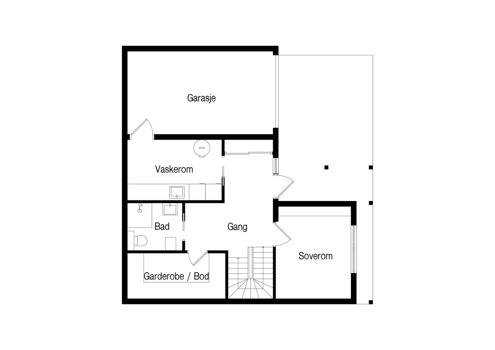 Underetasje Galleribilde