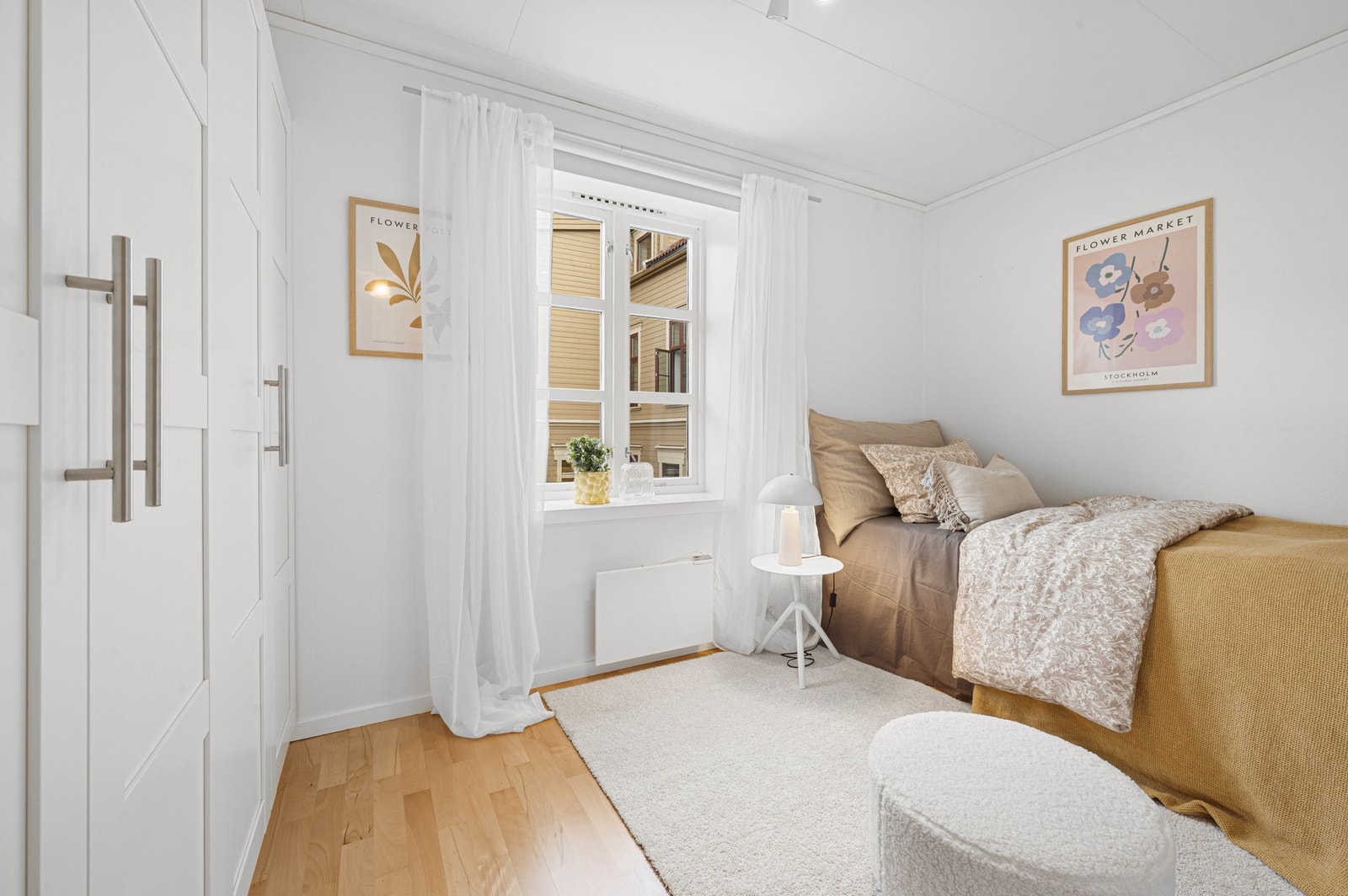 Soverom på 7,7 kvadratmeter. Galleribilde