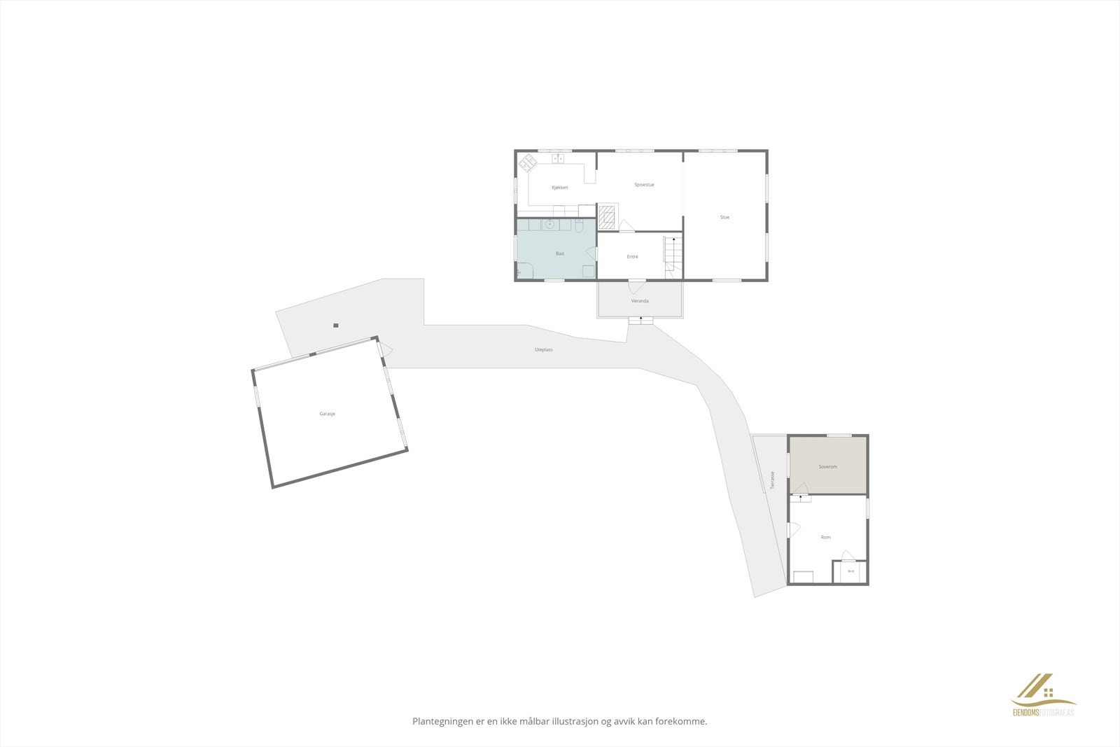 Plantegning. Galleribilde