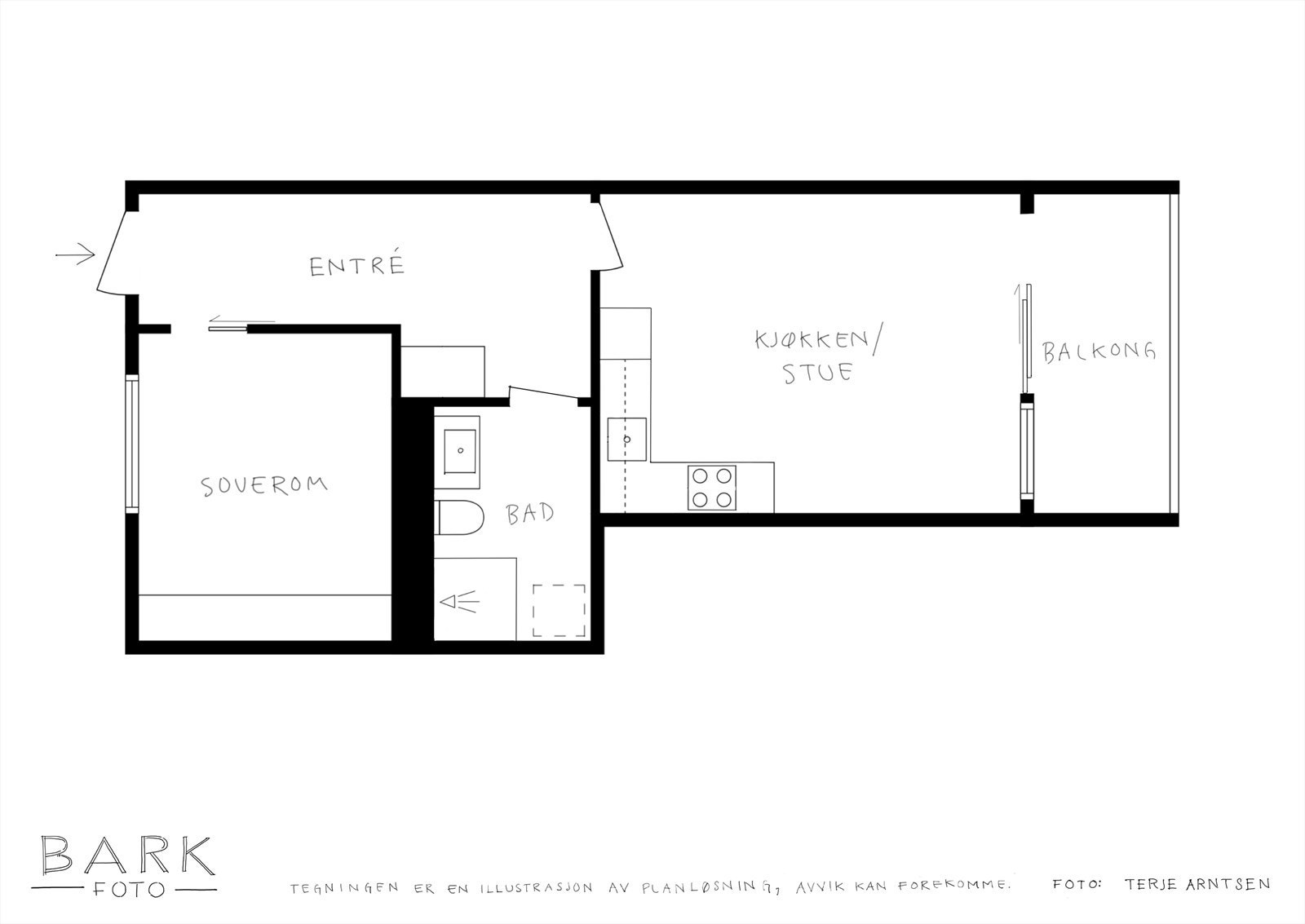 Plantegning: Galleribilde