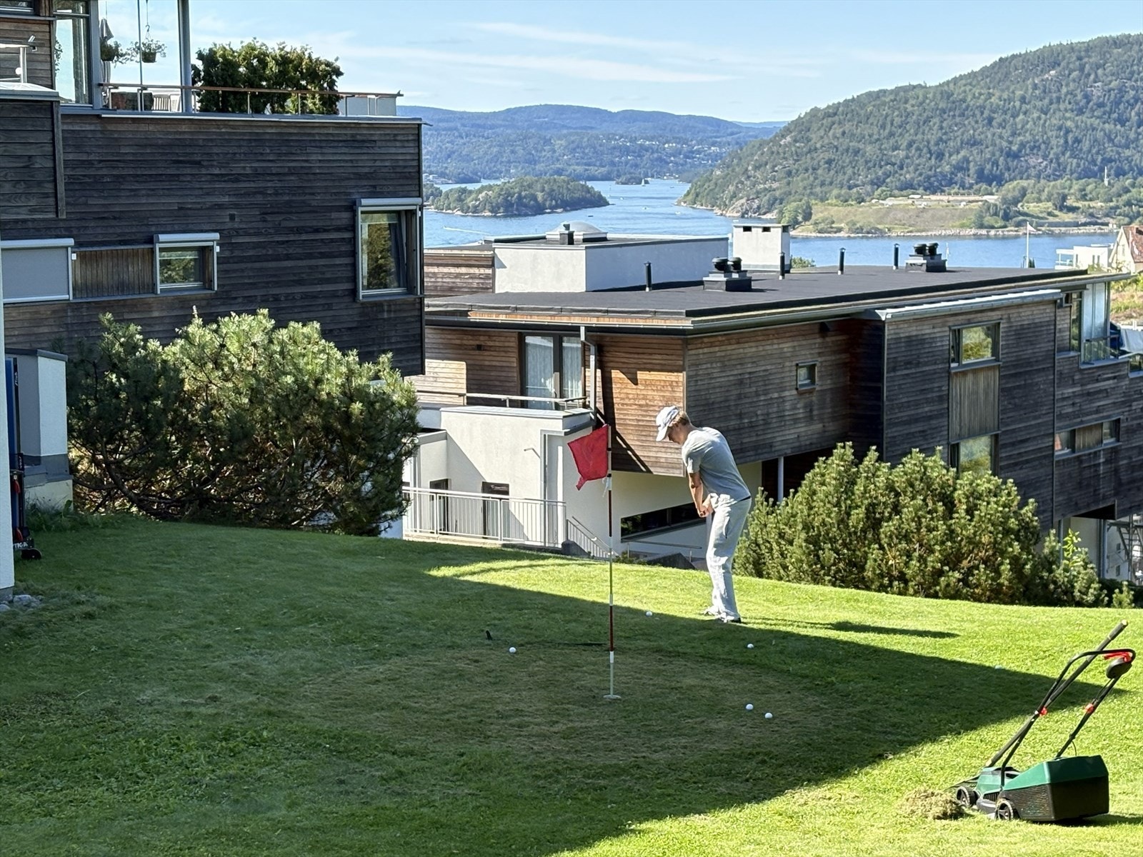 Her får du en god anledning til å blant annet finpusse golfformen. Privat bilde. Galleribilde