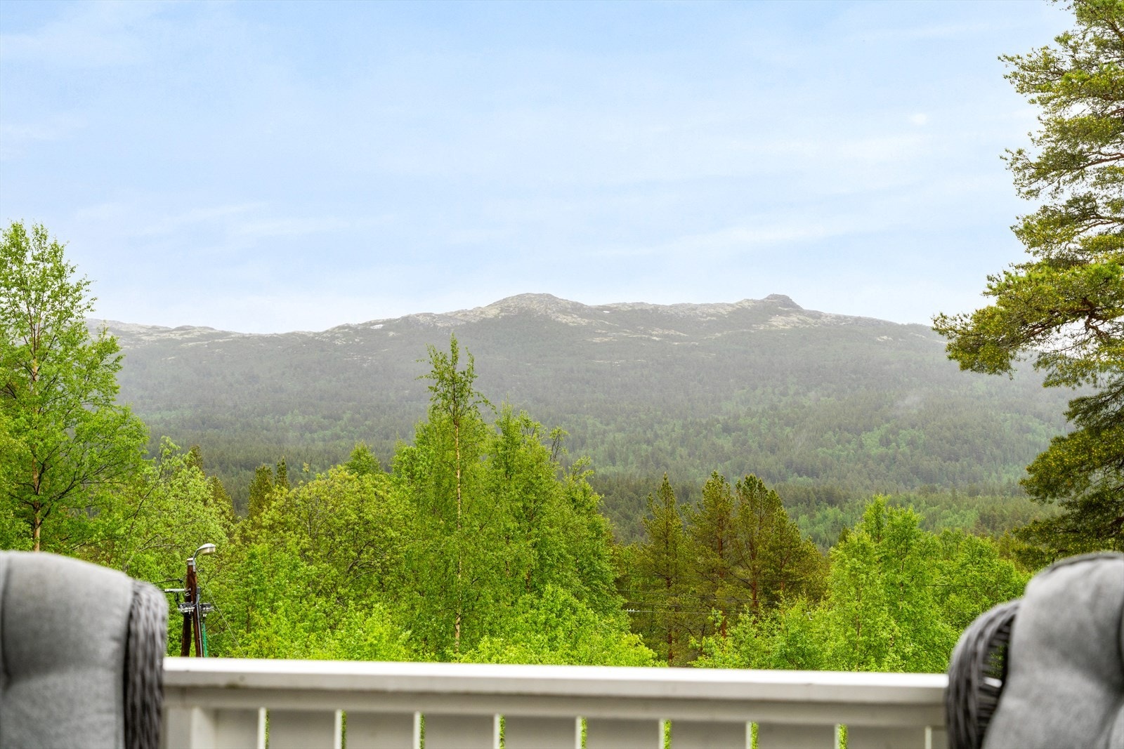 Utsikten fra terassen er også upåklagelig! Galleribilde