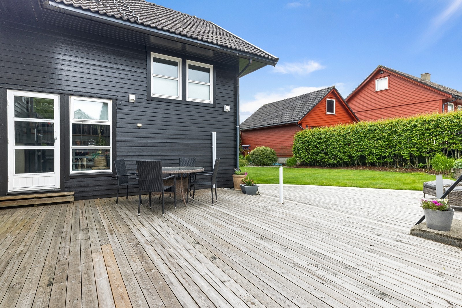 Uteområde/terrasse. Galleribilde