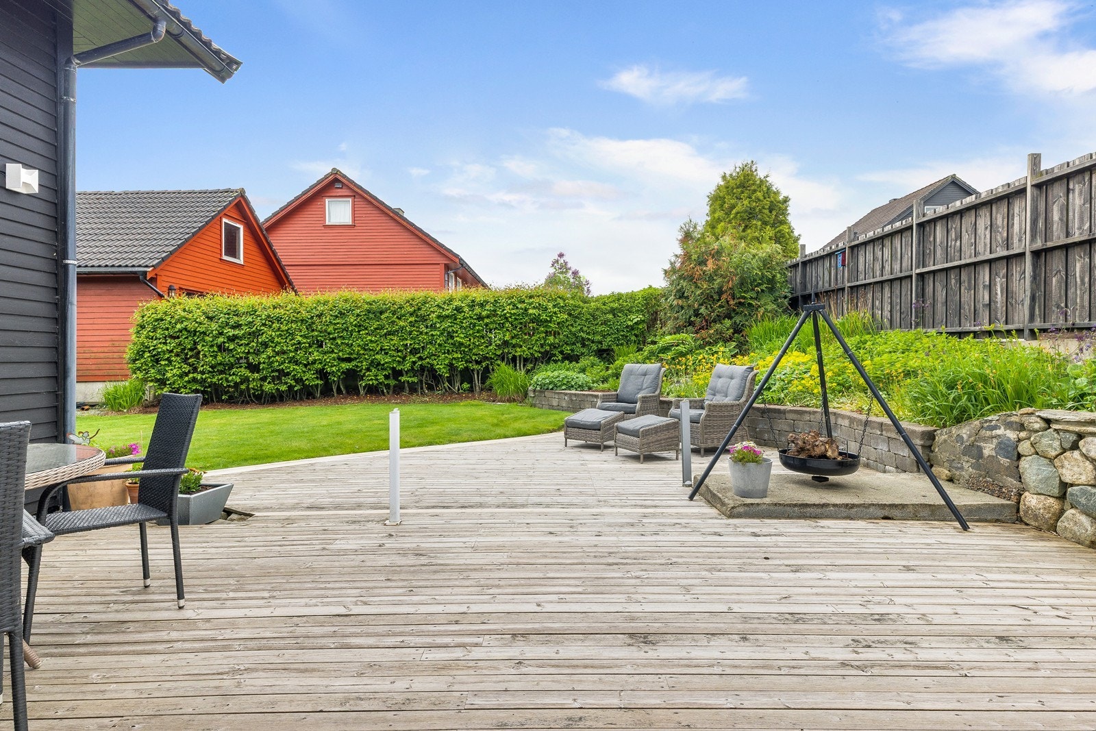 Uteområde/terrasse. Galleribilde