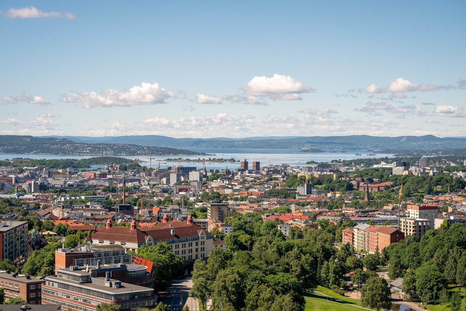 Her har du kanskje Oslos mest spektakulære utsikt, 360graders rundt. Galleribilde