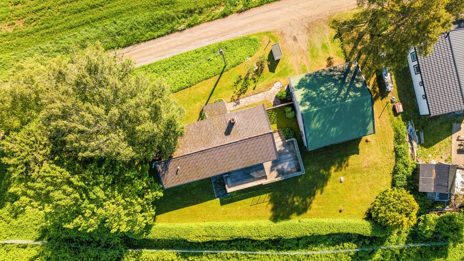 Eiendommen har en landlig og fri beliggenhet. Galleribilde
