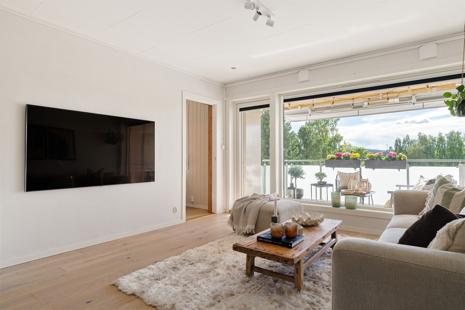 Leiligheten har balansert ventilasjon for et behagelig inneklima. Galleribilde