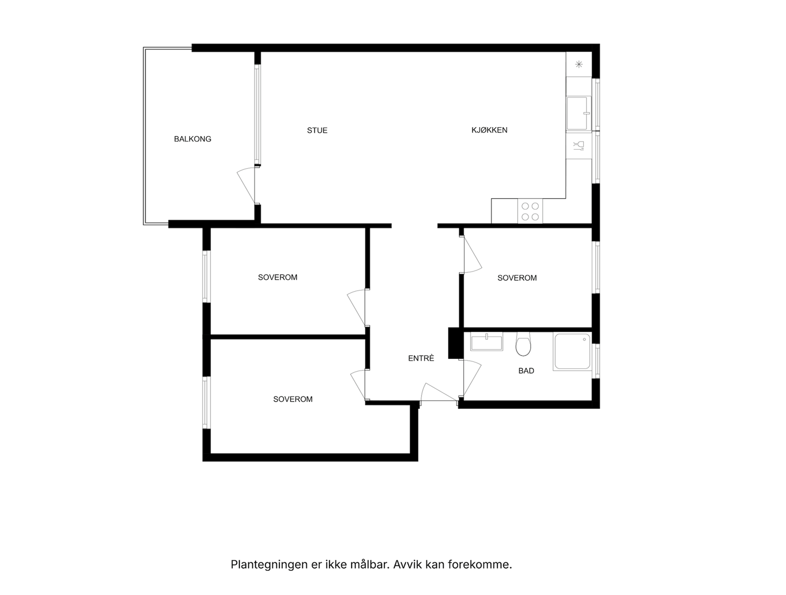 Plantegning. Galleribilde