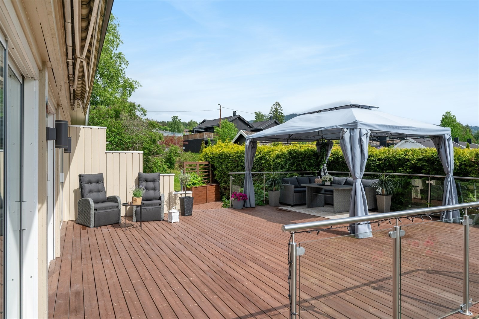 Terrasse på 78 kvm Galleribilde