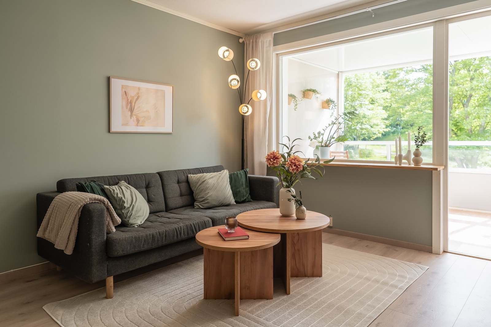 Hyggelig stue på 17 m². Interiør: Linda Camilla Sagheim, Foto: Oscar Stoltenberg. Galleribilde