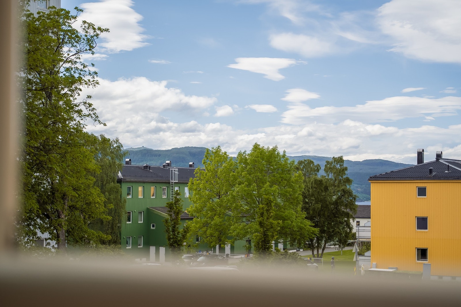 Utsikt fra balkongen. Galleribilde
