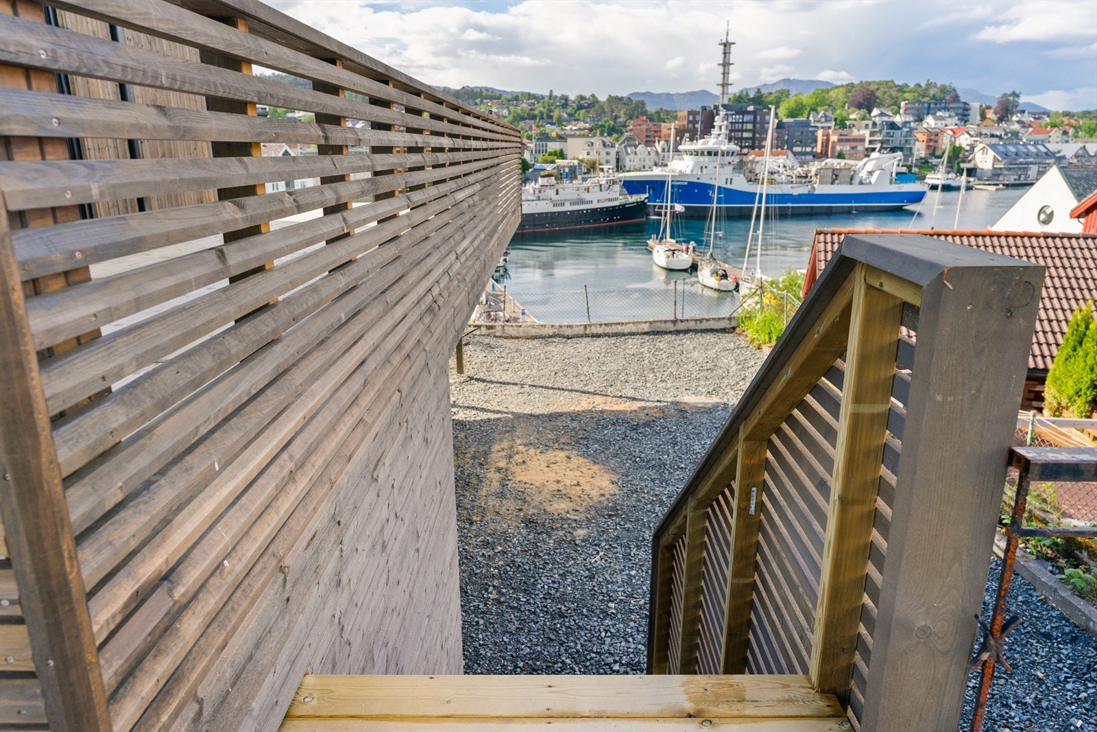 Det er kort vei til maritime omgivelser Galleribilde