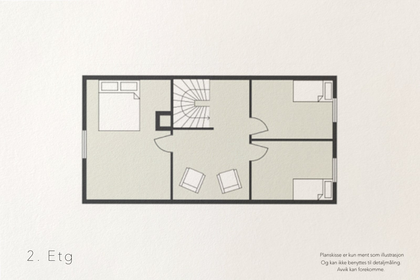 Plantegning 2.etg. Galleribilde