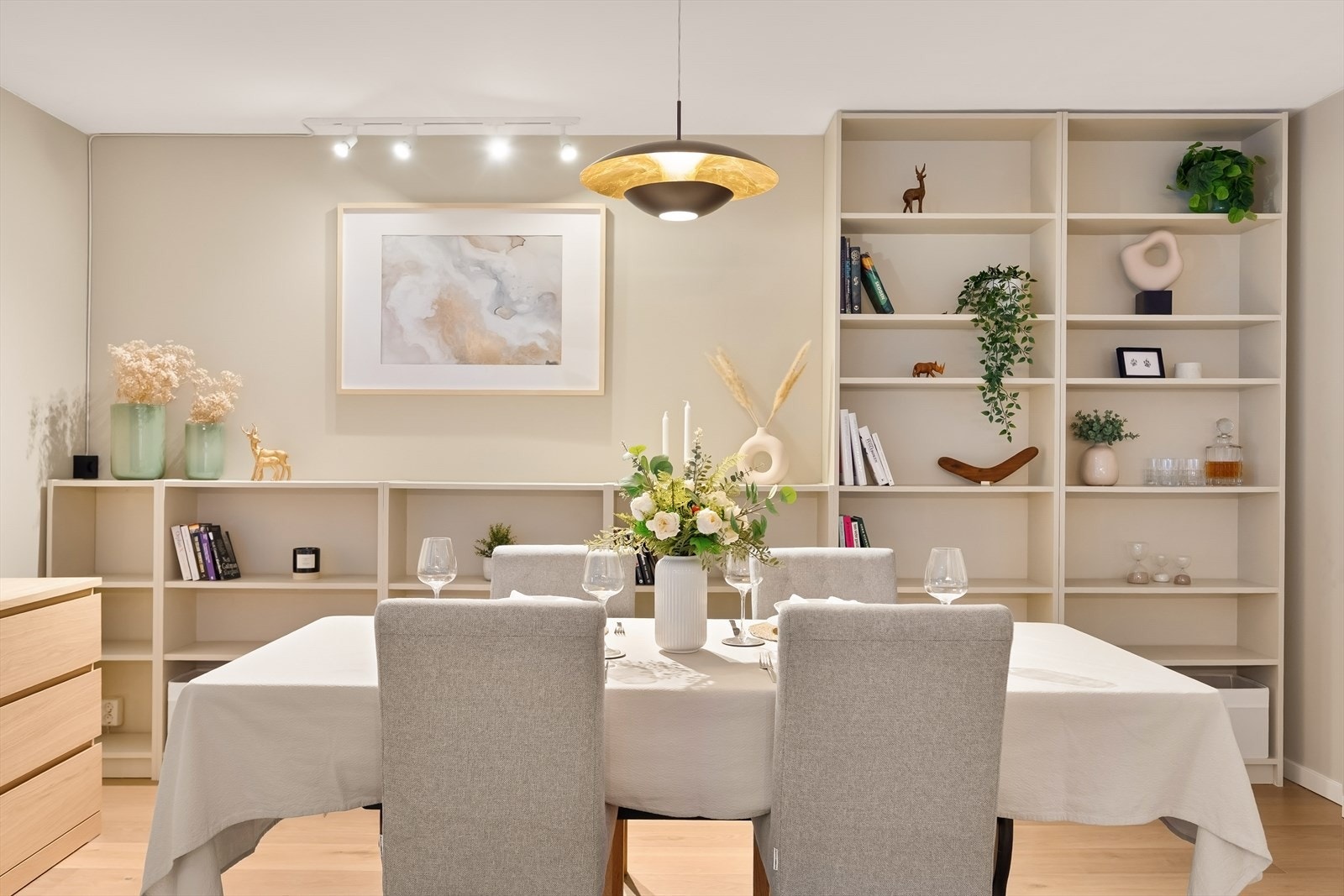 Perfekt for hyggelige sammenkomster. Galleribilde