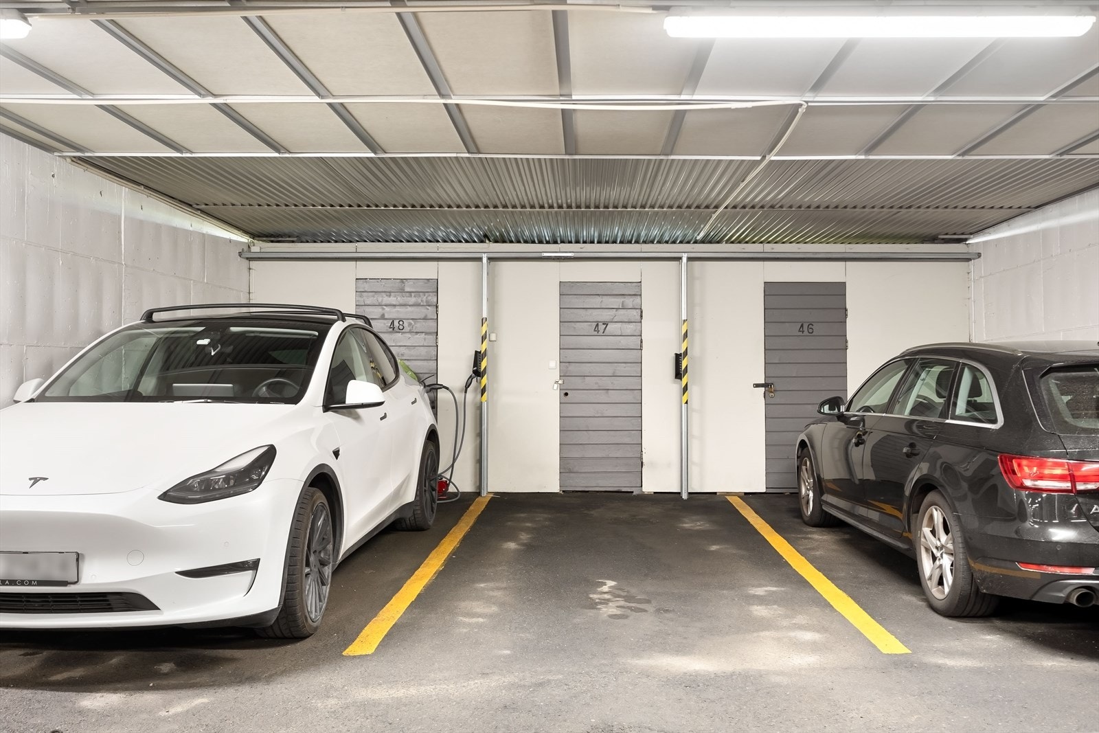 Leiligheten disponerer en parkeringsplass og bod i felles parkeringskjeller. Galleribilde