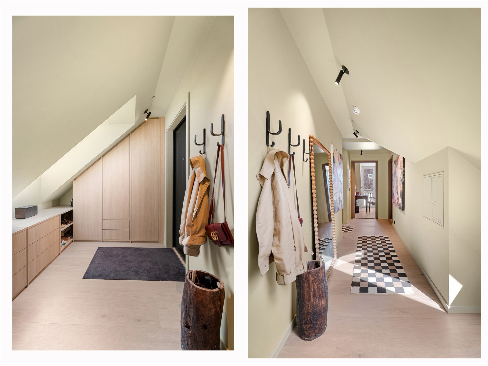 Entre med privat heisadkomst. Galleribilde