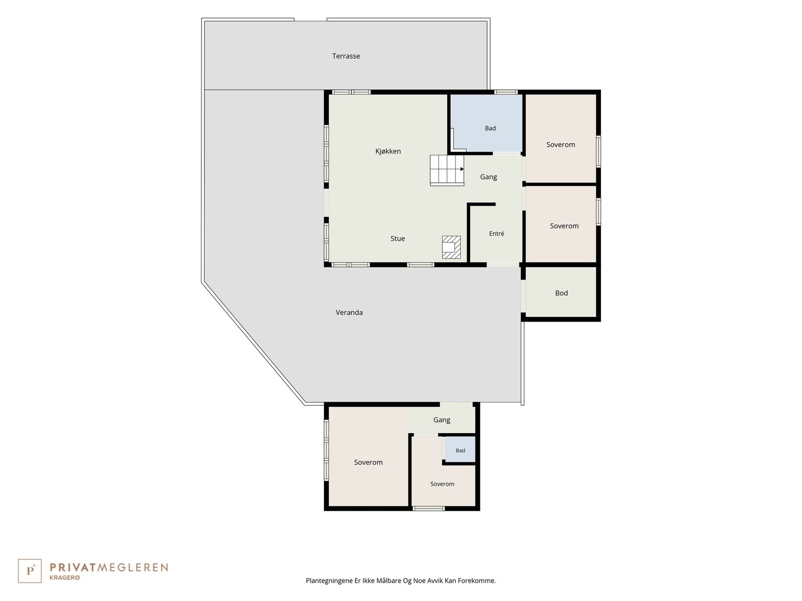 Plantegning 1.etasje Galleribilde