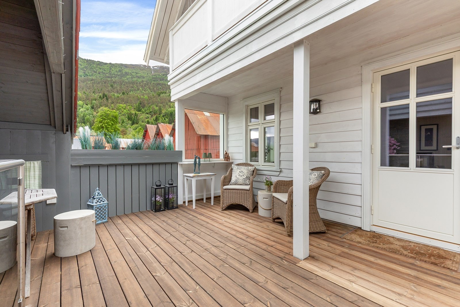 Terrasse utanfor stove Galleribilde