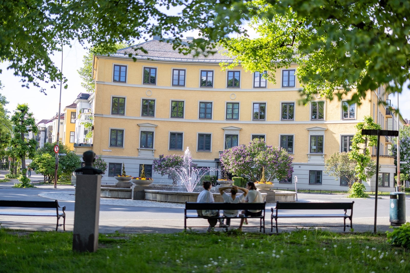 Arno Bergs plass i Gyldenløves gate Galleribilde