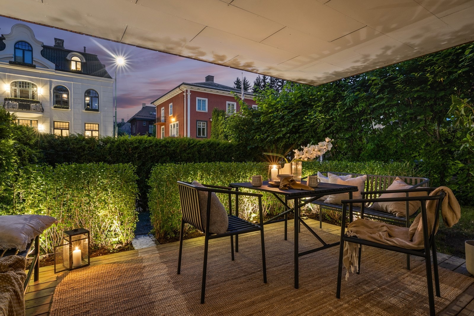Omgitt av fasjonable Frogner-villaer Galleribilde