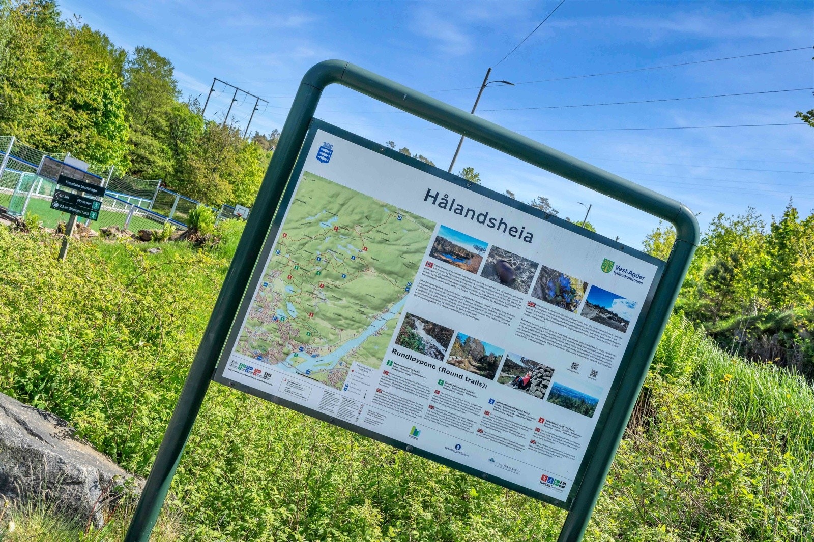 Hålandsheia er et av Mandals mest populære turområder. Galleribilde