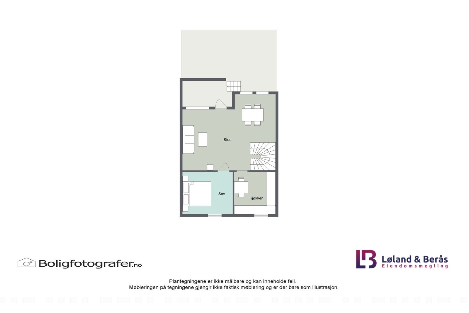 Plantegning 2. etasje Galleribilde