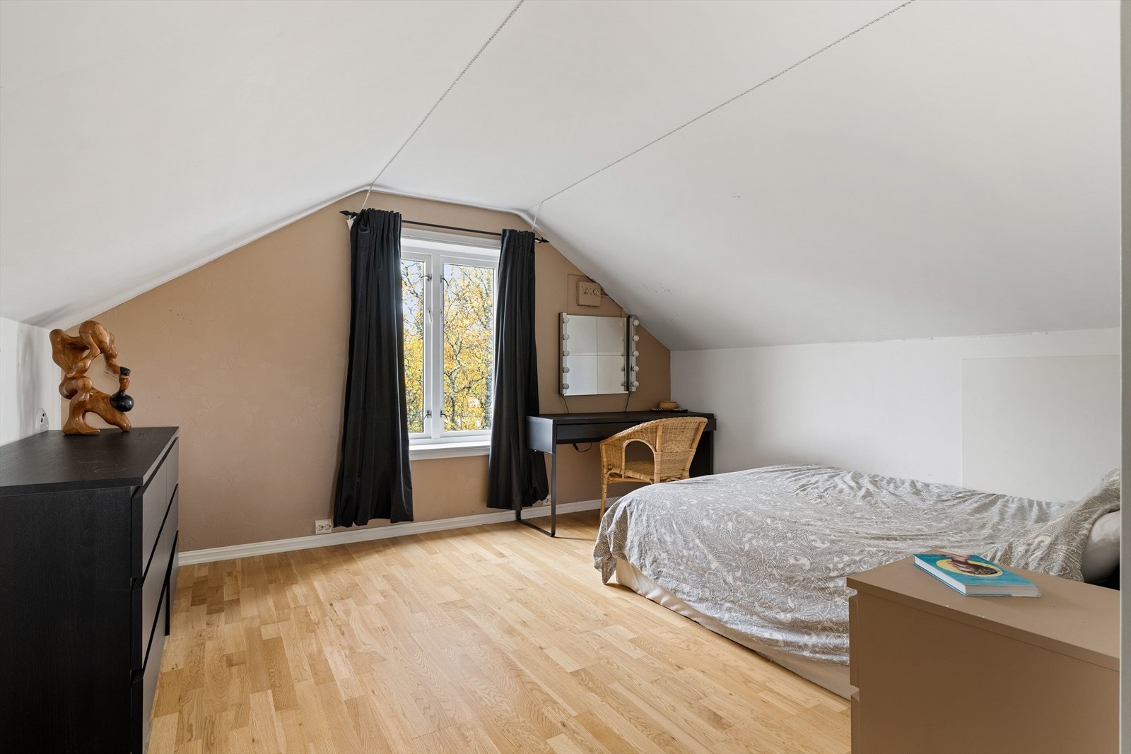 I loft etasjen er det kun fantasien som setter grenser for innredningen. Galleribilde