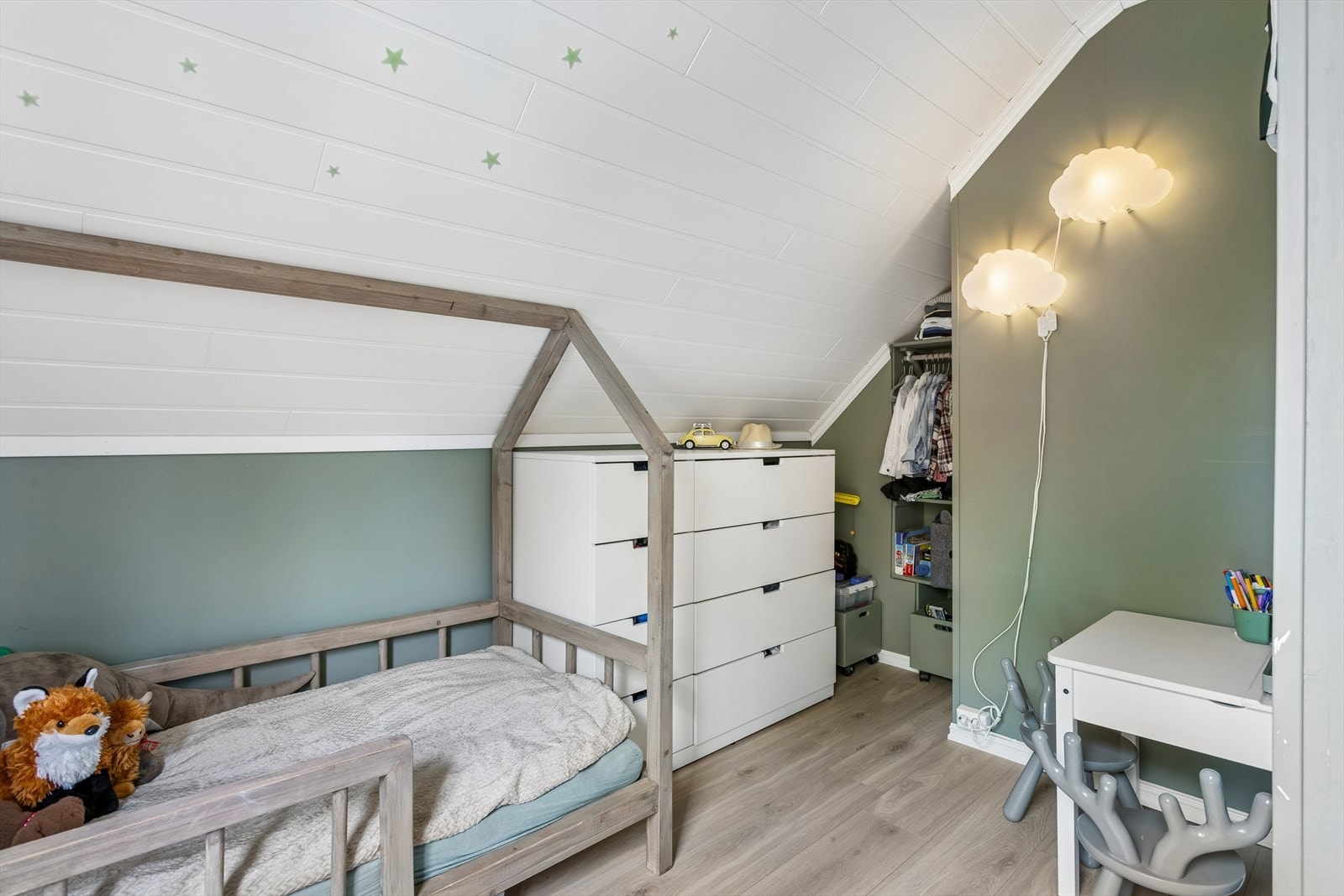 Soverommene har en god størrelse og er enkle å møblere. Galleribilde