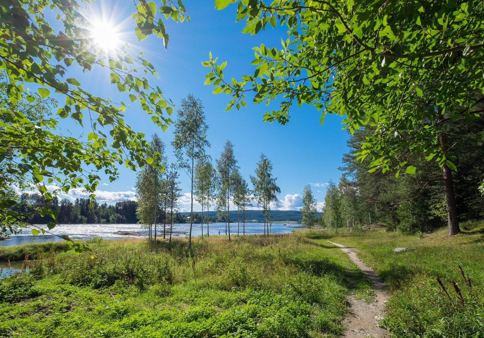 Langs vakre Glomma er det flotte turmuligheter året rundt. Galleribilde