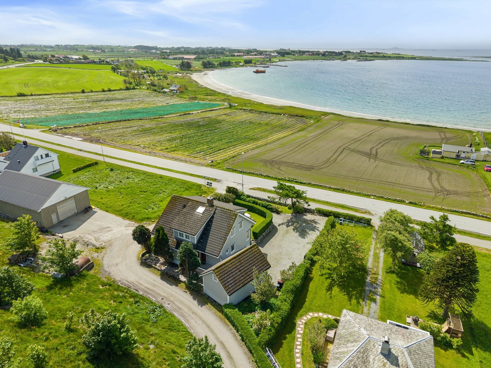 En unik beliggenhet for de som verdsetter natur, sjø og rolige omgivelser. Galleribilde