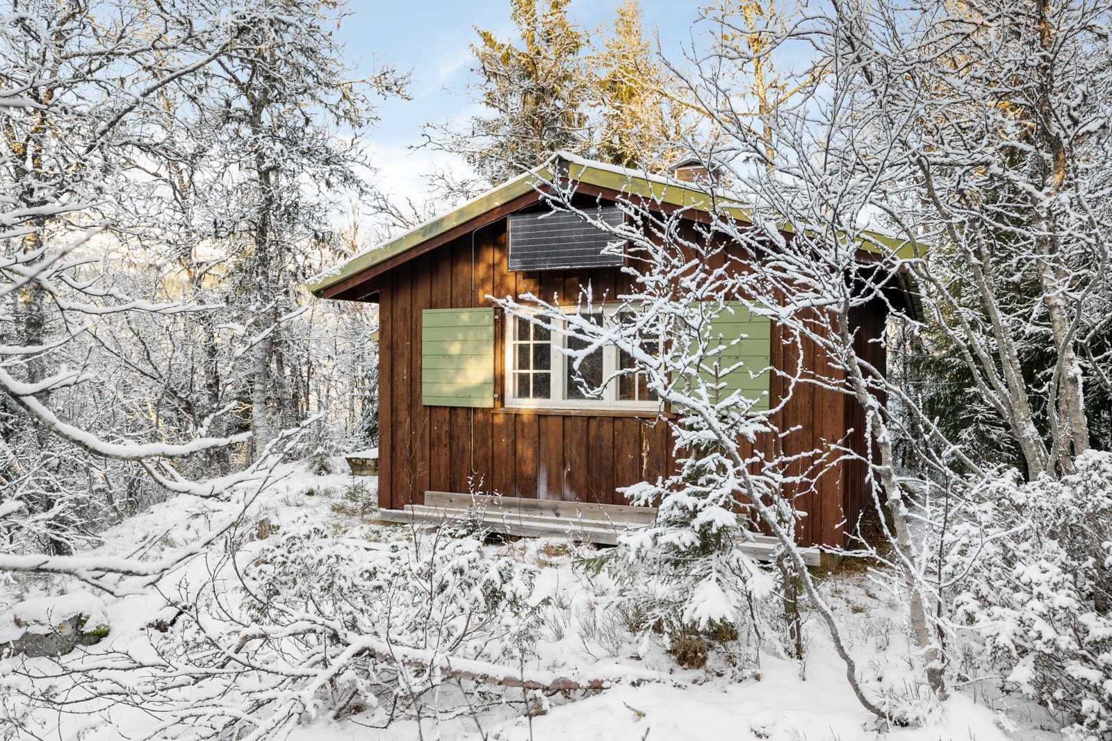Synnfjellet er et eldorado for langrennsinteresserte. Området er meget snøsikkert og det er flotte skiløyper rett i nærheten av hytta. Galleribilde